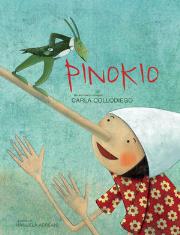 Okładka książki Pinokio (gąbka)