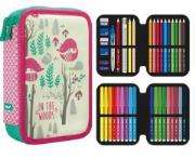 Opakowanie Piórnik 2 poz. z wyposażeniem In the Woods MILAN