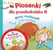 Okładka książki Piosenki dla przedszkolaka część 8 CD
