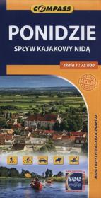 Opakowanie Ponidzie mapa turystyczno - krajoznawcza 1:75 000