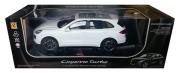 Opakowanie Porsche Cayenne Turbo zdalnie sterowane skala 1:12 białe