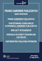 Okładka książki Prawo zamówień publicznych Zbiór przepisów