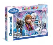 Okładka książki Puzzle 104 Brokat Kraina Lodu 2