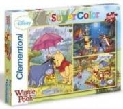 Okładka książki Puzzle 3x48 Kubuś Puchatek