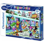 Opakowanie Puzzle Disney Pociąg 104