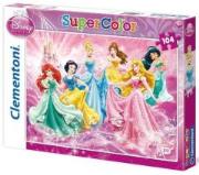 Okładka książki Puzzle Księżniczki 104