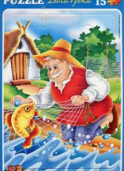 Opakowanie Puzzle maxi 15 elementów Złota Rybka