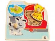 Puzzle Zwierzęta. Wydawca: Hape. Dadada.pl Opakowanie Puzzle Zwierzęta