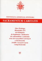 Sacramentum Caritatis. Autor: Benedykt XVI. Dadada.pl Okładka książki Sacramentum Caritatis