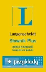 Okładka książki Słownik PLUS przykłady - hiszpański ''L