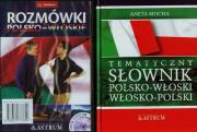Okładka książki Słownik tematyczny polsko-włoski włosko-polski + CD