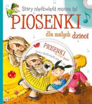 Stary niedźwiedź mocno śpi Piosenki dla małych dzieci. Autor: Bernat Joanna, Toruń-Czernek Józefa. Dadada.pl Okładka książki Stary niedźwiedź mocno śpi Piosenki dla małych dzieci