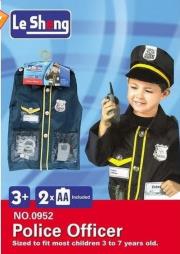 Strój karnawałowy policjant. Wydawca: Lean Toys. Dadada.pl Opakowanie Strój karnawałowy policjant