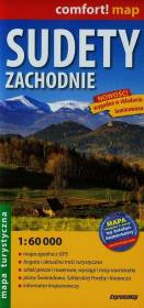 Opakowanie Sudety Zachodnie mapa turystyczna 1:60 000
