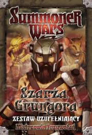 Summoner Wars: Szarża Grungora - Zestaw Uzupełniający. Autor: Dauch Colby. Dadada.pl Okładka książki Summoner Wars: Szarża Grungora - Zestaw Uzupełniający