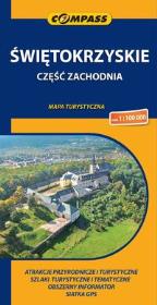 Opakowanie Świętokrzyskie część zachodnia Mapa turystyczna 1:100 000