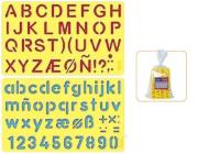 Szablony ABC - 123 8 sztuk. Wydawca: Quercetti. Dadada.pl Opakowanie Szablony ABC - 123 8 sztuk