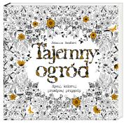 Tajemny ogród Rysuj koloruj przeżywaj przygody. Autor: Johanna Basford. Dadada.pl Okładka książki Tajemny ogród Rysuj koloruj przeżywaj przygody