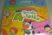 Okładka książki Teczka 4-latka. Zestaw edukacyjny dla przedszkolaka