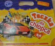 Okładka książki Teczka dla chłopca 5-6 lat