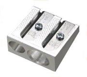 Temperówka  020M metalowa 2-otworowa (20szt) EISEN. Wydawca: Andrzej Findeisen/AMF Plus Group. Dadada.pl Opakowanie Temperówka  020M metalowa 2-otworowa (20szt) EISEN