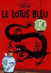 Okładka książki Tin Tin Le Lotus bleu