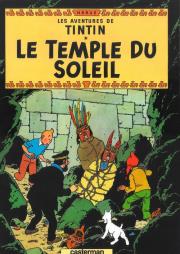 Okładka książki Tintin Le Temple du soleil