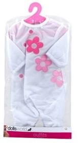 Opakowanie Ubranka Deluxe modne wzory białe