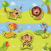 Opakowanie Układanka drewniana 5 elementów