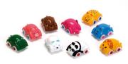 Wesołe autka mini chubbies Lampart. Wydawca: Viking Toys. Dadada.pl Opakowanie Wesołe autka mini chubbies Lampart