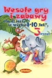 Okładka książki Wesołe gry i zabawy 3