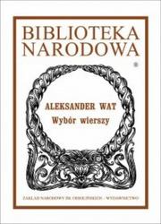 Okładka książki Wybór wierszy