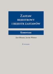 Okładka książki Zastaw rejestrowy i rejestr zastawów Komentarz
