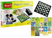 Okładka książki ZESTAW GIER 18 W 1 SZACHY MAGNETYCZNE