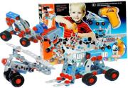 Zestaw klocki konstrukcyjne + wkrętarka 550 elementów. Wydawca: Lean Toys. Dadada.pl Opakowanie Zestaw klocki konstrukcyjne + wkrętarka 550 elementów