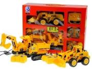 Okładka książki ZESTAW MASZYN BUDOWALNYCH KOPARKA WYWROTKA +PILOT