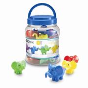 Opakowanie Zestaw słoników do nauki liczenia