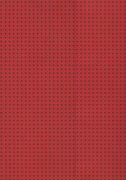 Opakowanie Zeszyt A4 Paper-oh Circulo gładki 56 kartek Red on Black