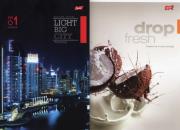 Opakowanie Zeszyt A4 w kratkę 96 kartek 5 sztuk mix