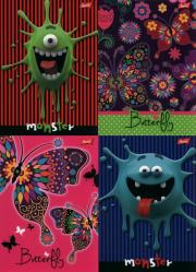 Opakowanie Zeszyt A5 gładki 32 kartki 15 sztuk mix