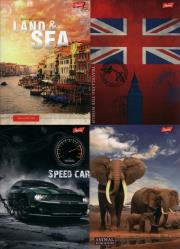 Opakowanie Zeszyt A5 gładki 60 kartek 10 sztuk mix