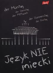 Opakowanie Zeszyt A5 Język niemiecki w kratkę 60 kartek 10 sztuk