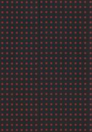 Opakowanie Zeszyt B5 Paper-oh Quadro w linie 56 kartek  Black on Red