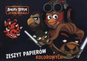 Opakowanie Zeszyt papierów kolorowych A4 Angry Birds Star Wars 10 kartek