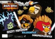 Opakowanie Zeszyt papierów kolorowych samoprzylepnych B4 Angry Birds Star Wars 8 kartek
