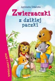 Zwierzaczki z dzikiej paczki. Autor: Agnieszka Urbańska. Dadada.pl Okładka książki Zwierzaczki z dzikiej paczki