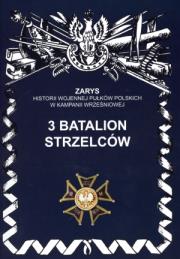 3 batalion strzelców. Autor: Prokopiuk Dariusz. Dadada.pl Okładka książki 3 batalion strzelców