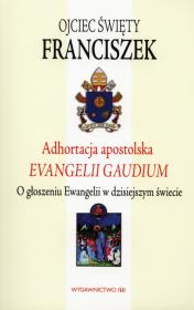Okładka książki Adhortacja Apostolska. Evangelii Gaudium