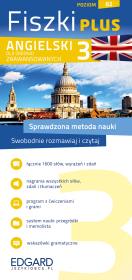 Okładka książki Angielski Fiszki PLUS dla średnio zaawansowanych 3