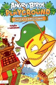 Angry Birds. Playground. Chuck i łamigłówki. Autor: Opracowanie zbiorowe. Dadada.pl Okładka książki Angry Birds. Playground. Chuck i łamigłówki
